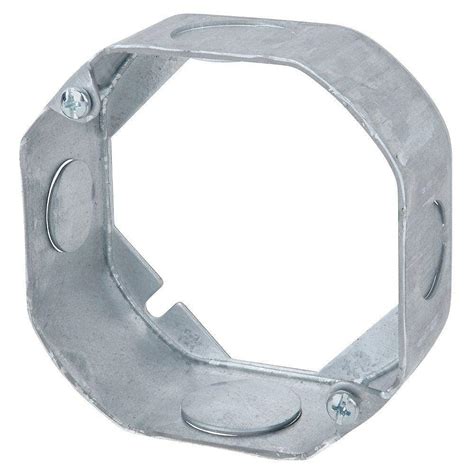 electrical box octagon extension ring|handy box extension home depot.